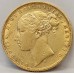 AUSTRALIA 1874 . ONE 1 SOVEREIGN . SYDNEY . GOLD